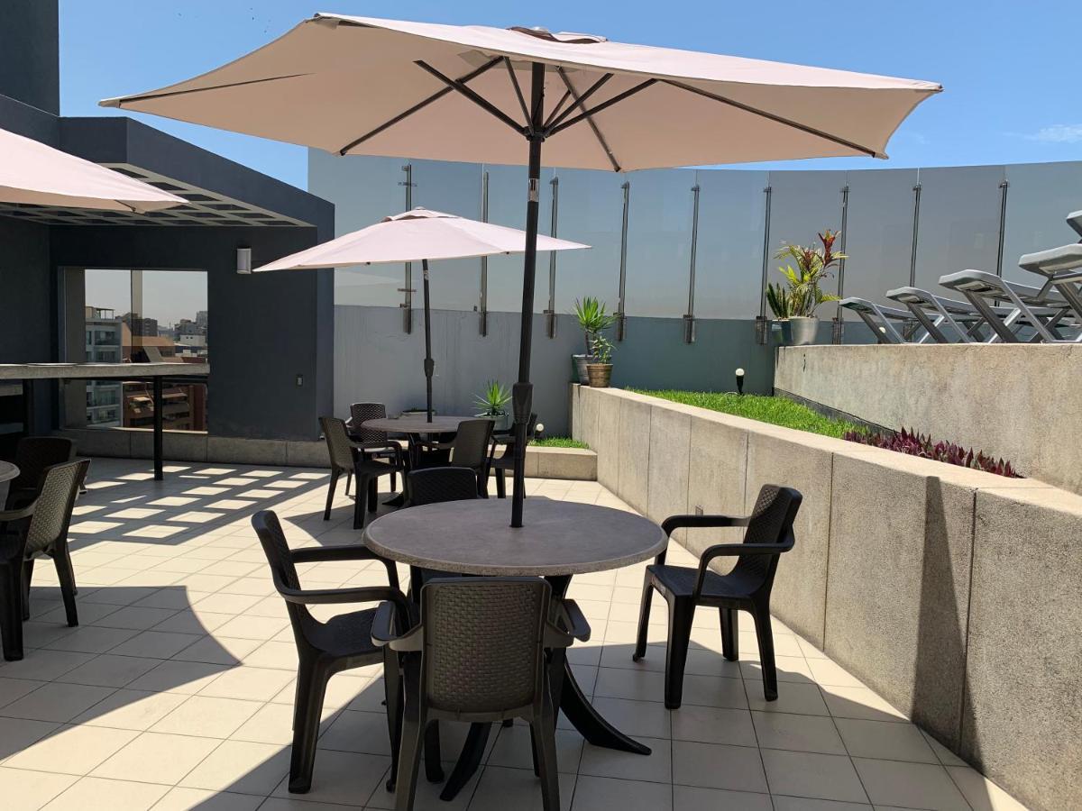Acogedor Dpto En San Isidro Excelente Vista, Piscina Y Wifi Appartamento Distretto di Lima